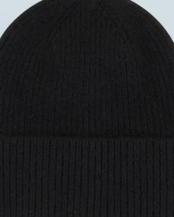 Bonnet à Revers à Petites Cotes