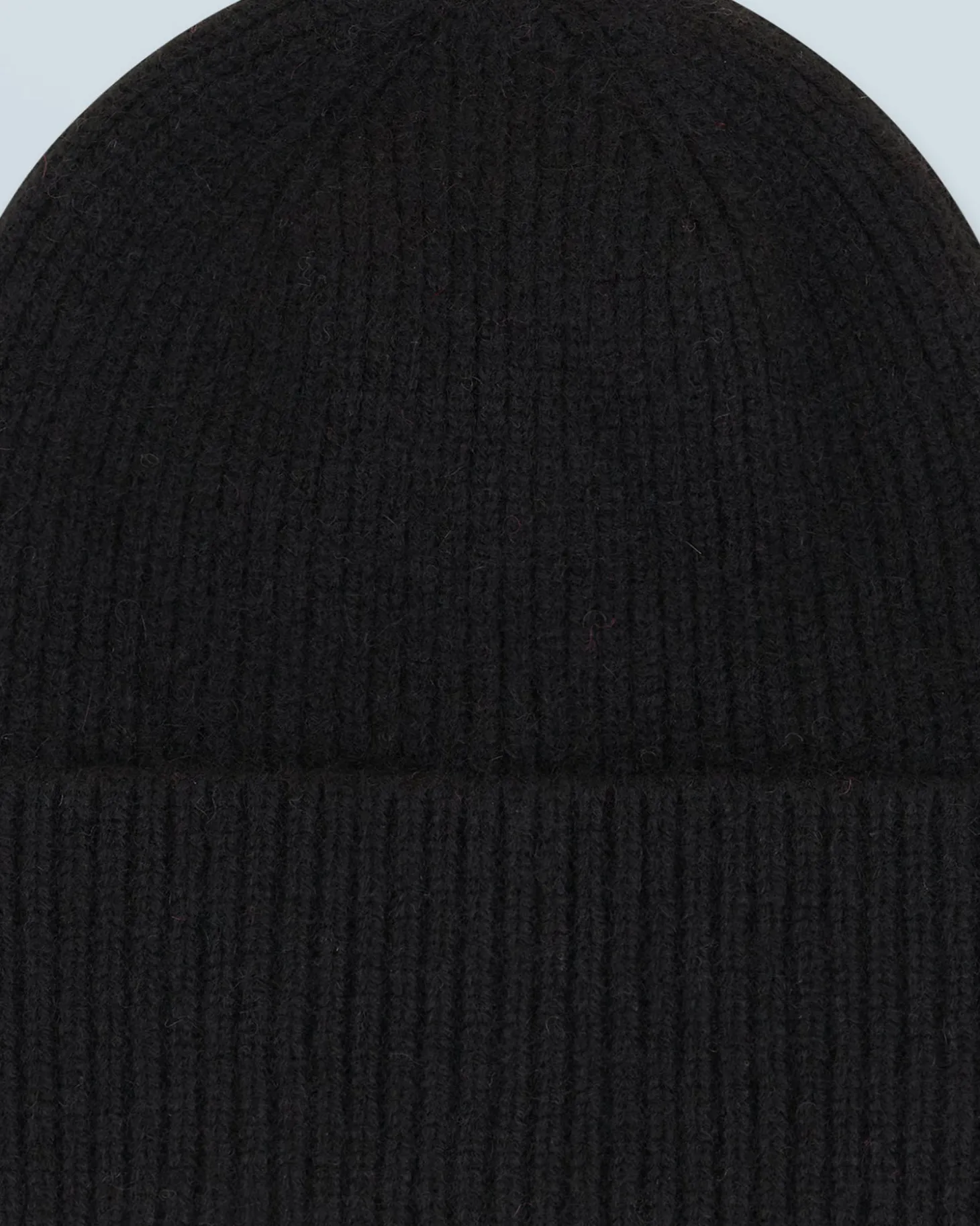 Bonnet à Revers à Petites Cotes
