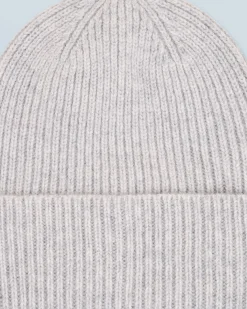 Bonnet à Revers à Petites Cotes