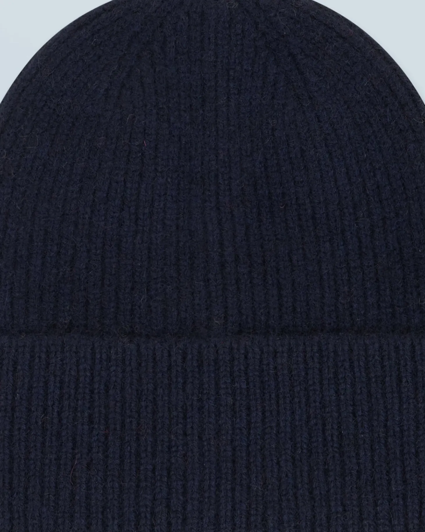 Bonnet à Revers à Petites Cotes