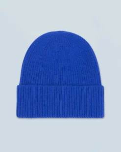 Bonnet à Revers à Petites Cotes