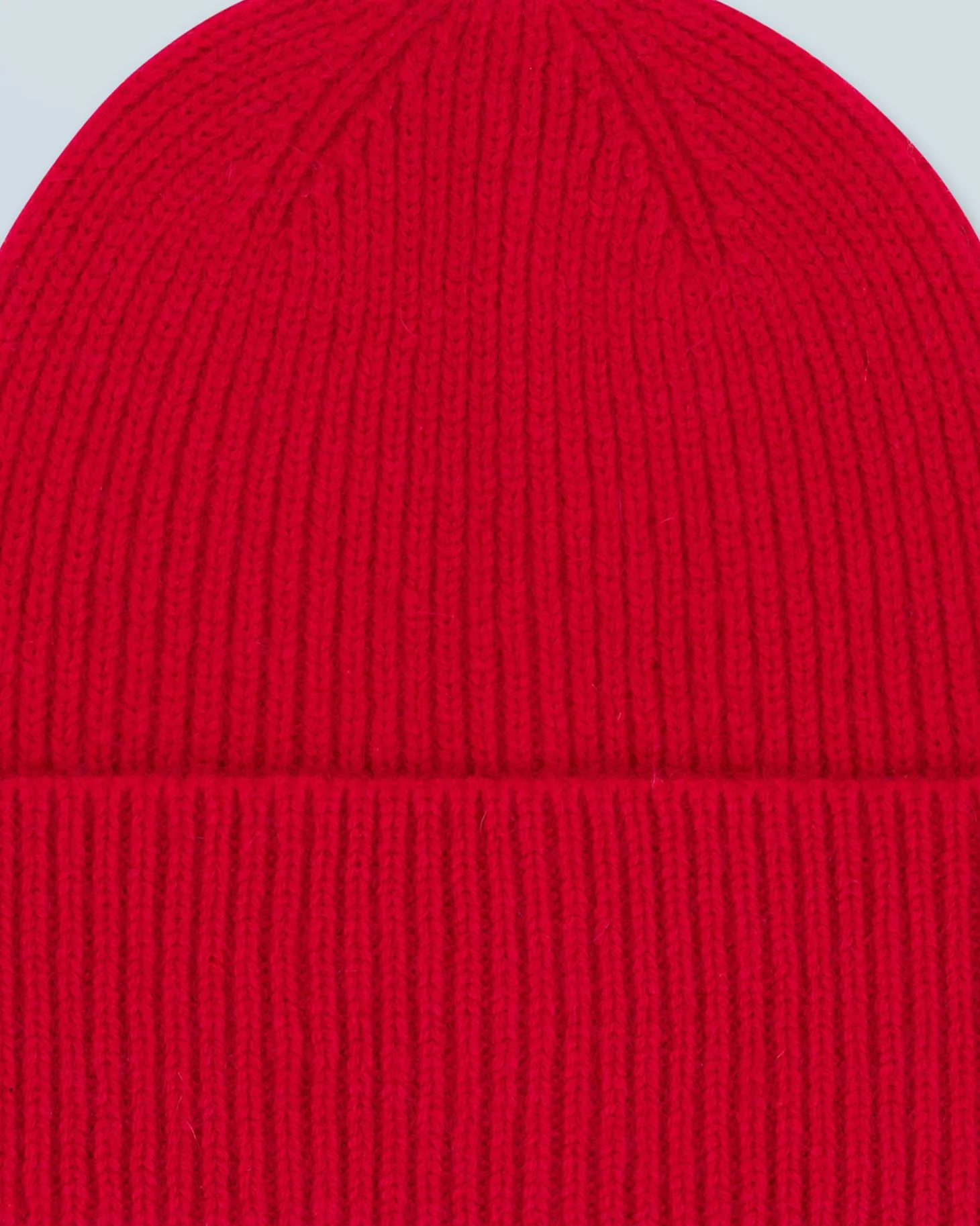 Bonnet à Revers à Petites Cotes