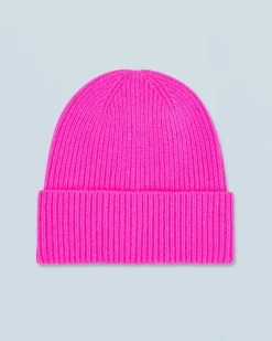 Bonnet à Revers à Petites Cotes
