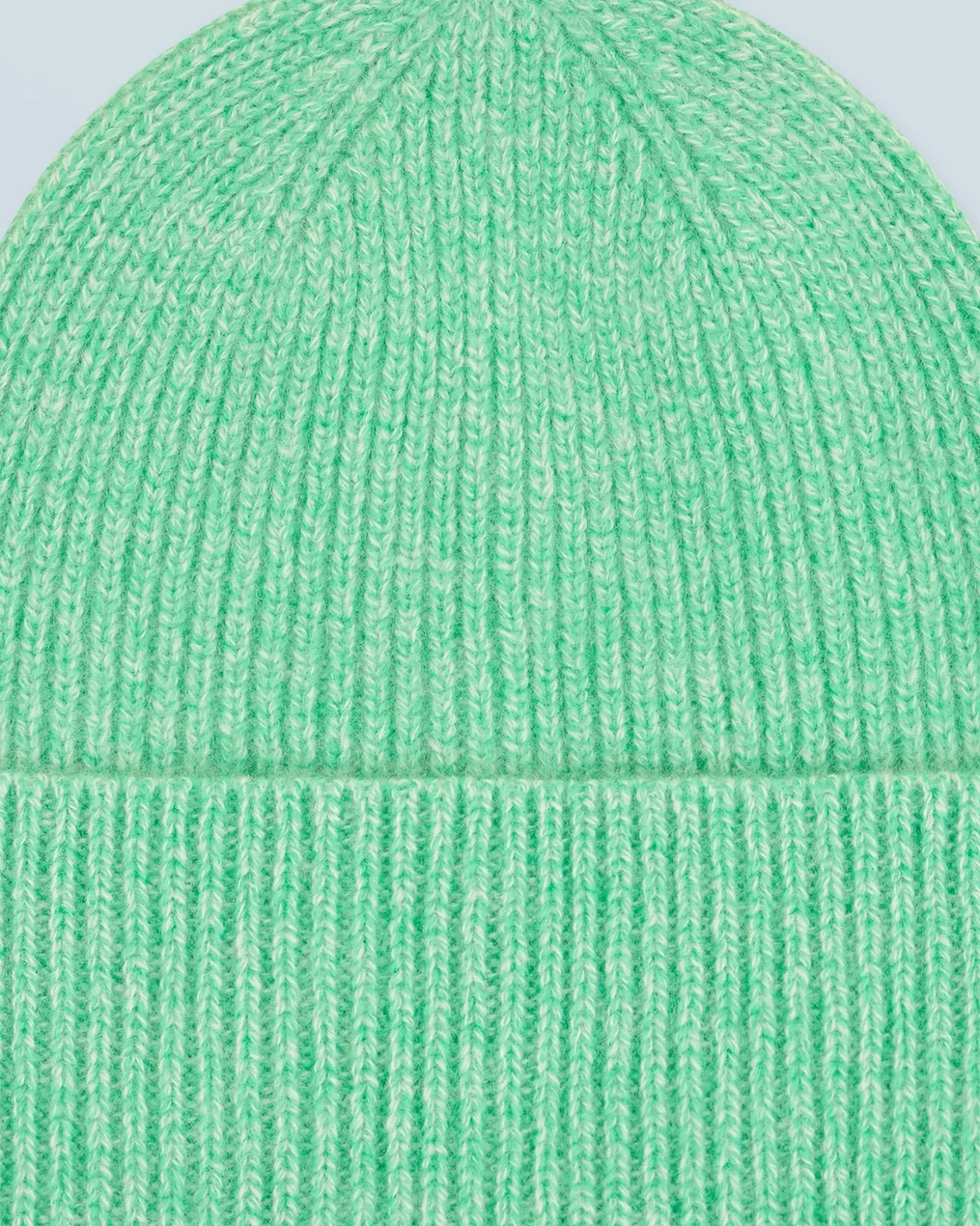 Bonnet à Revers à Petites Cotes