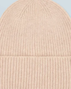 Bonnet à Revers à Petites Cotes