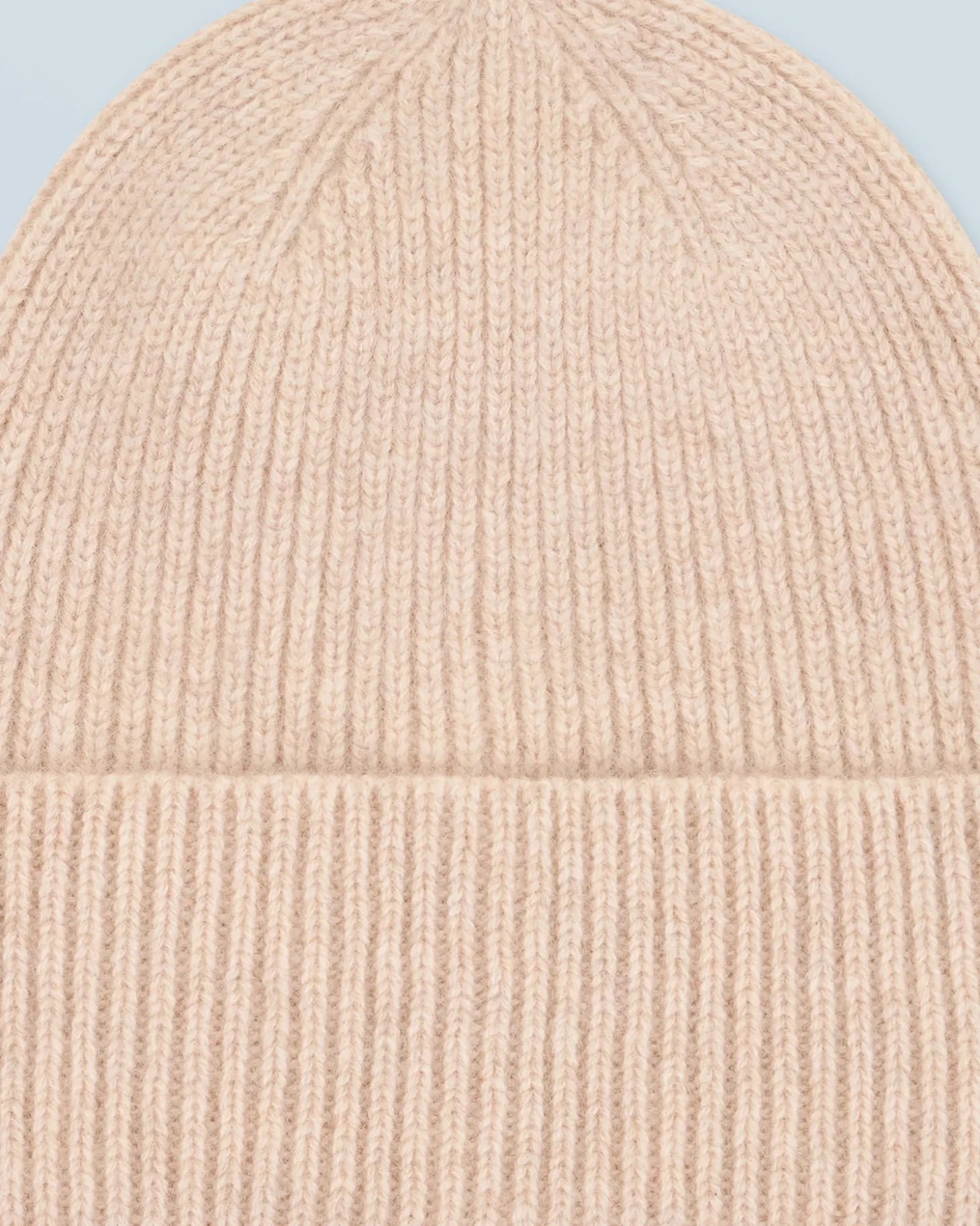 Bonnet à Revers à Petites Cotes