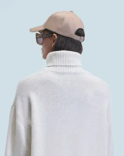 Casquette à Visière Courbée Coeur Brodé