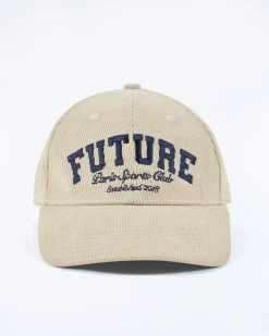 Casquette à Visière Courbée Velours Cotelé