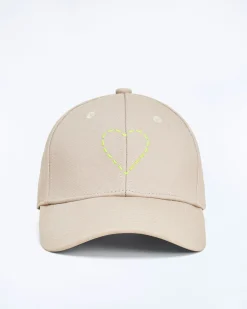 Casquette à Visière Courbée Coeur