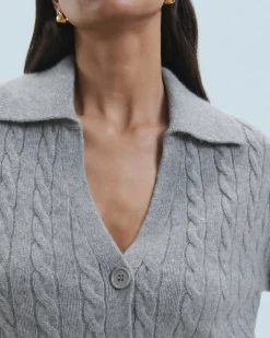 Pull Cardigan A Cotes