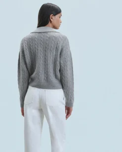 Pull Cardigan A Cotes