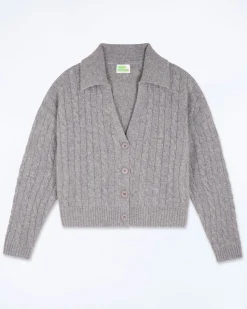 Pull Cardigan A Cotes