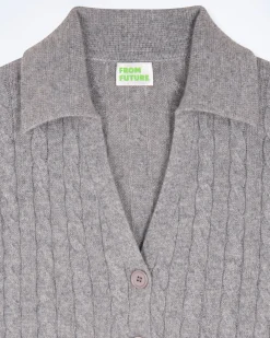 Pull Cardigan A Cotes
