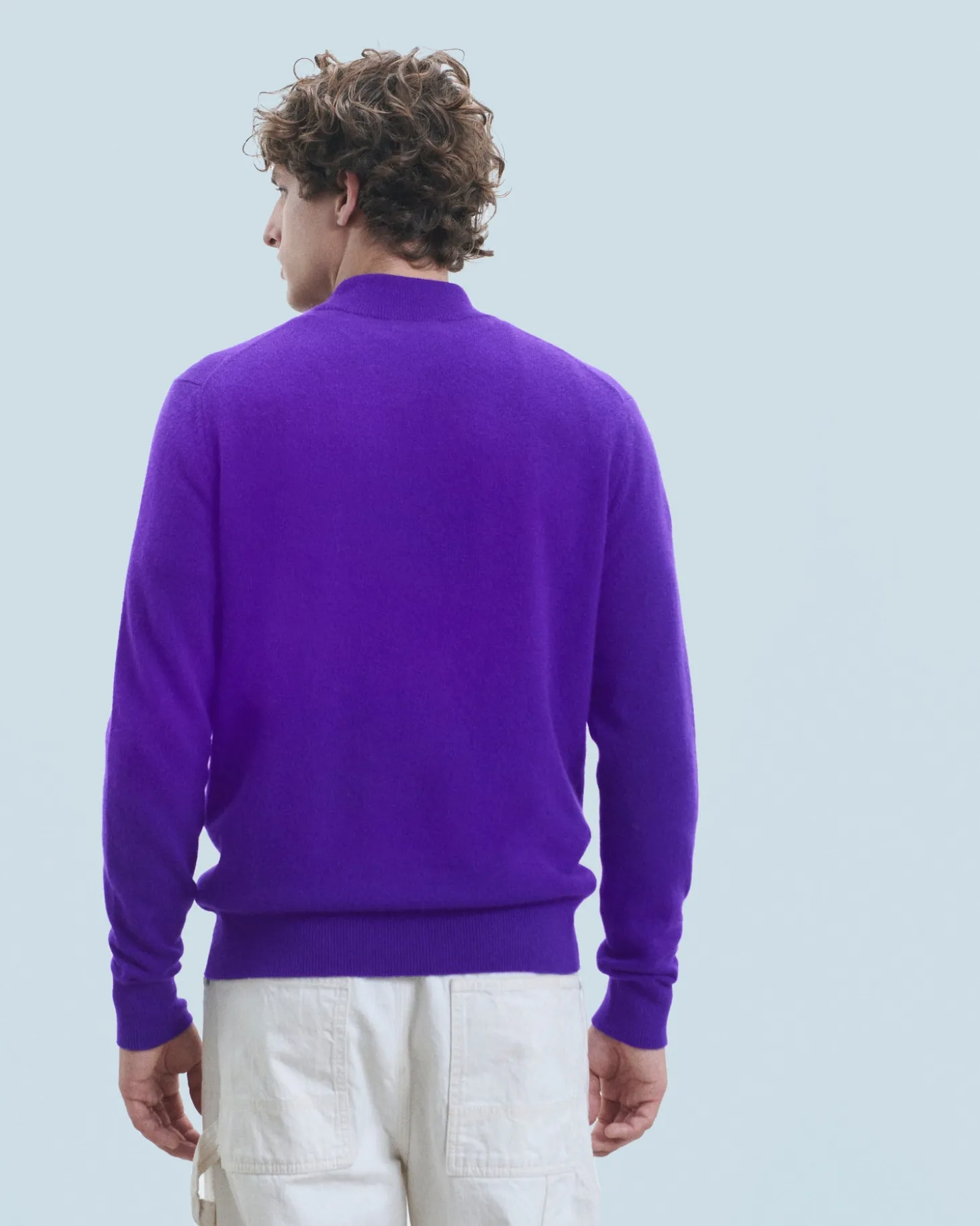 Pull Col Montant Basique Léger