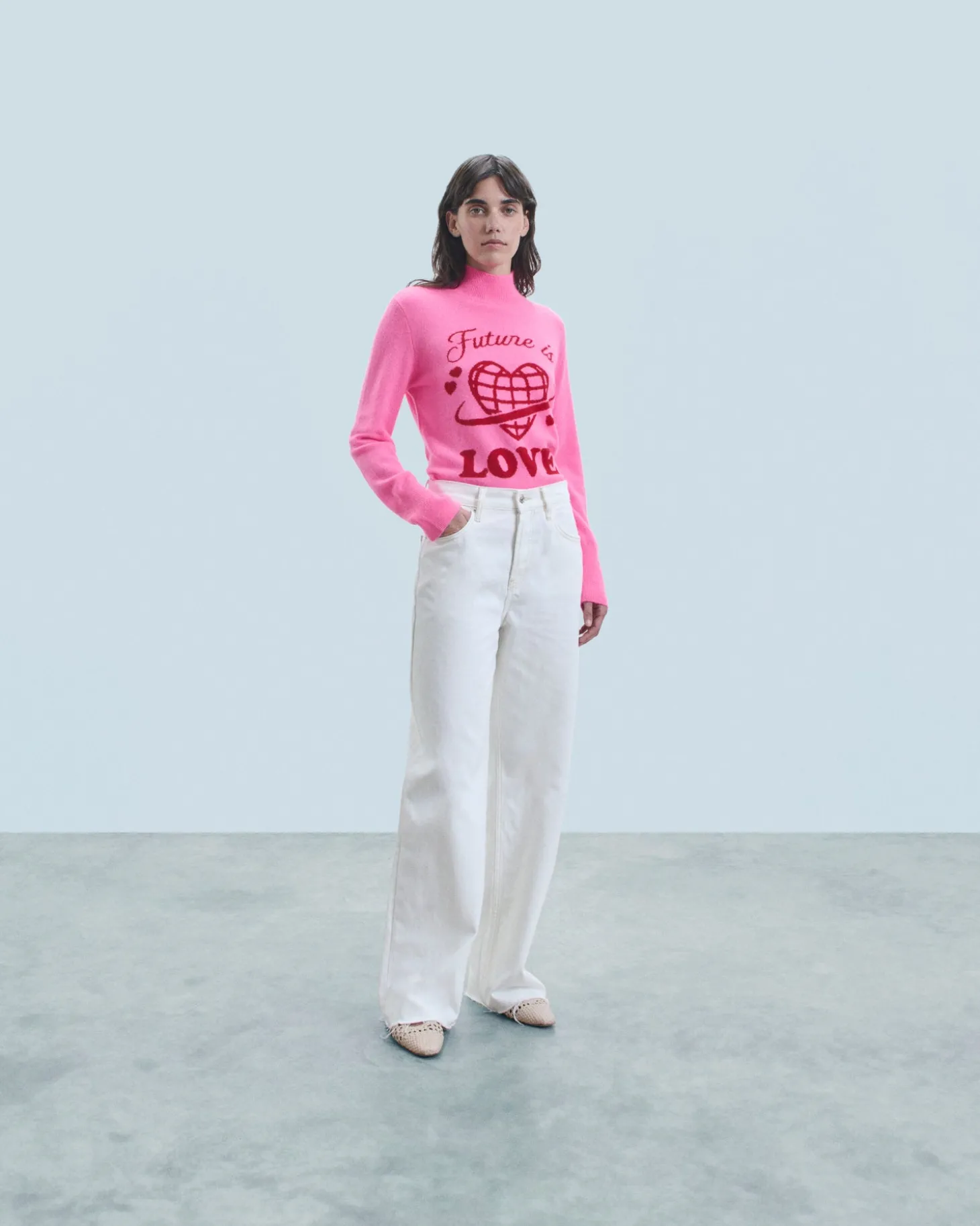 Pull Col Montant Future Is Love