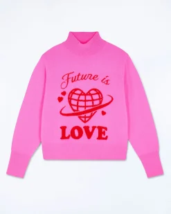 Pull Col Montant Future Is Love
