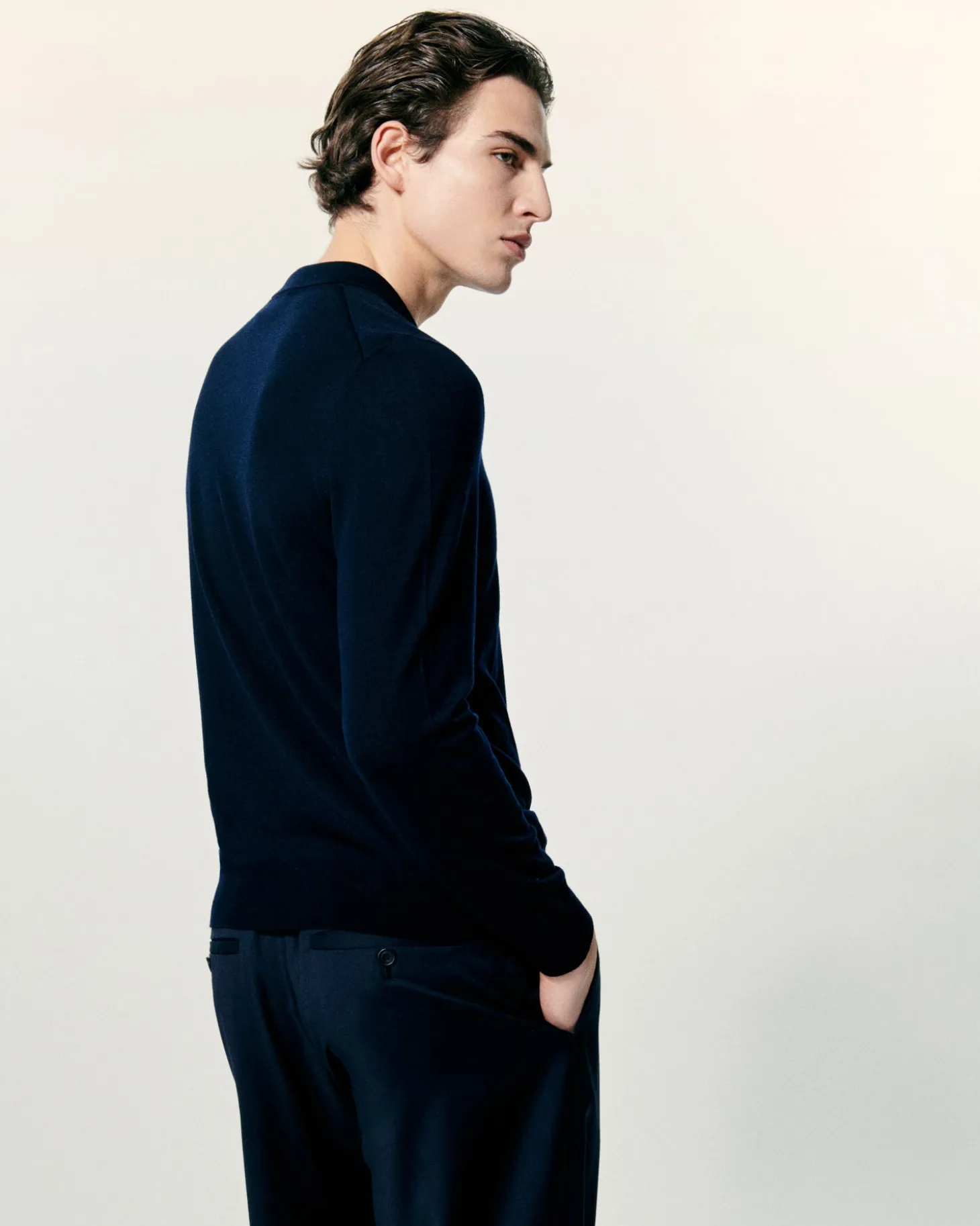 Pull Col Polo Uni