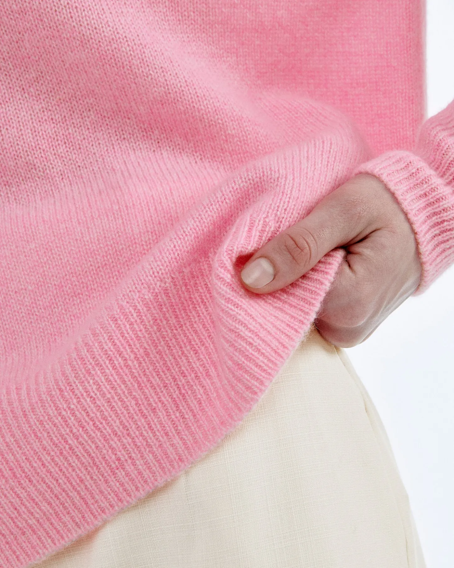 Pull Col Rond Oversize