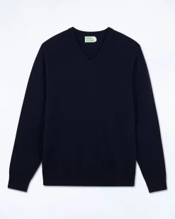 Pull Col V Basique