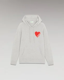Pull Hoodie Coeur Léger