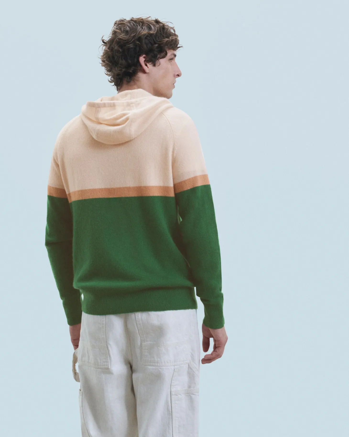 Pull Hoodie Color Block