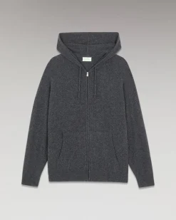 Pull Hoodie Zippé Basique