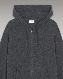Pull Hoodie Zippé Basique