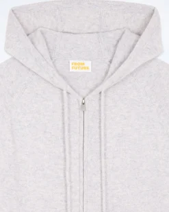 Pull Hoodie Zippé Basique