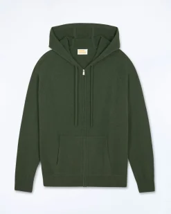 Pull Hoodie Zippé Basique