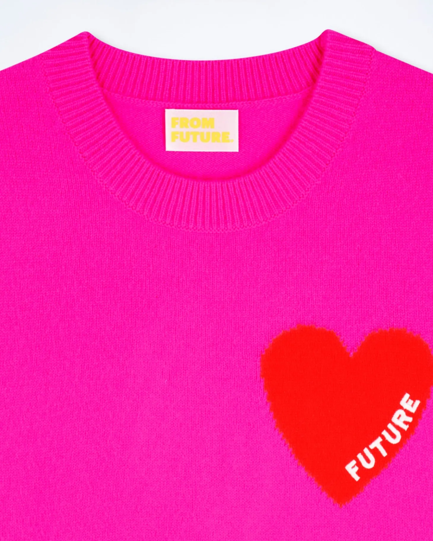 Pull Sans Manche Coeur Léger