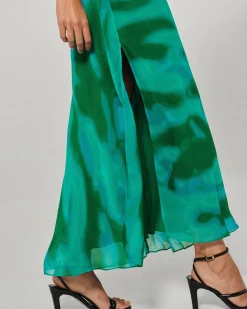 Robe Longue Bretelle Mousseline