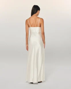 Robe Longue Bretelle Rosa