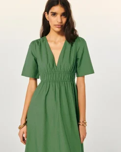Robe Longue Manche Courte Gianna