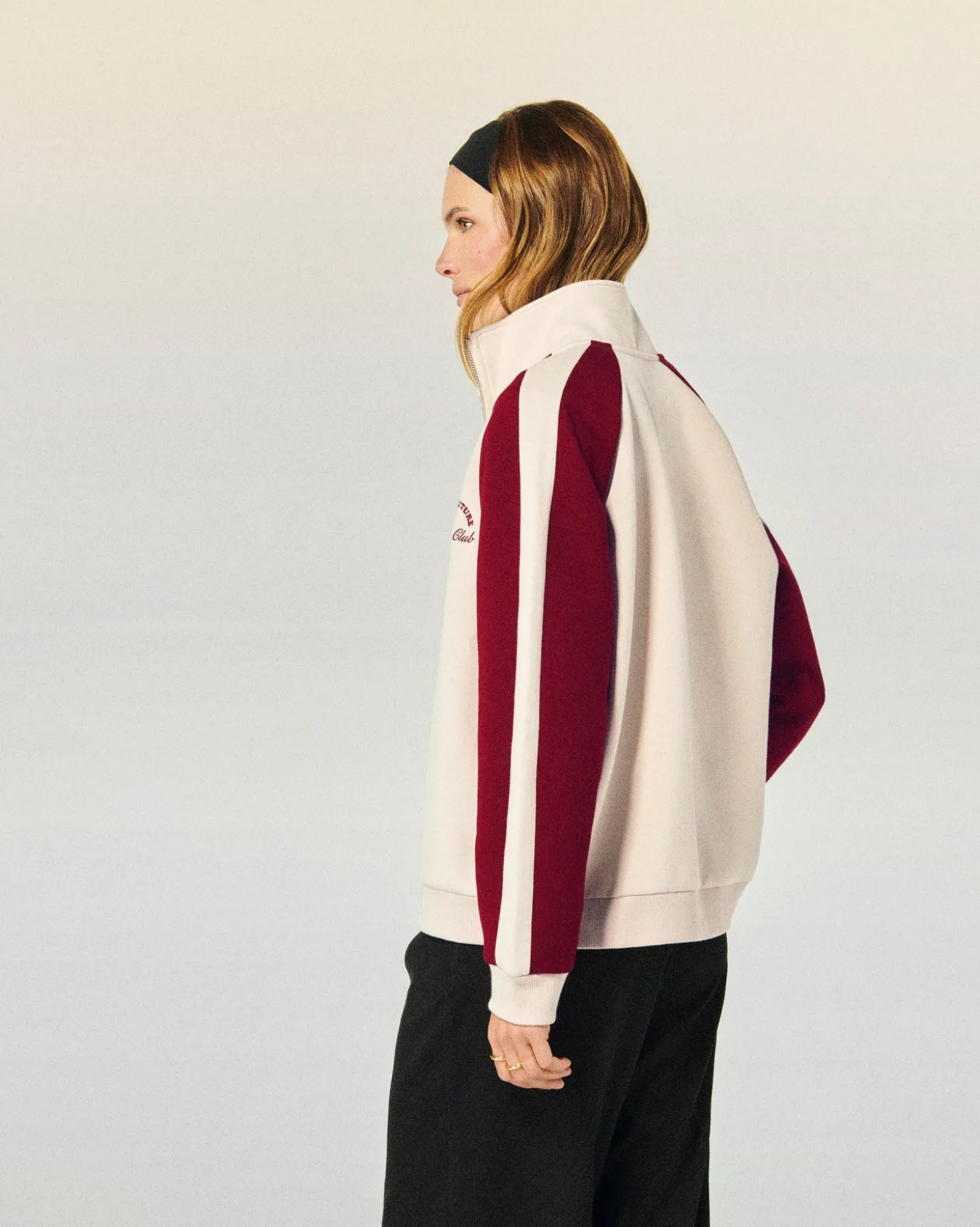 Sweatshirt Zippé