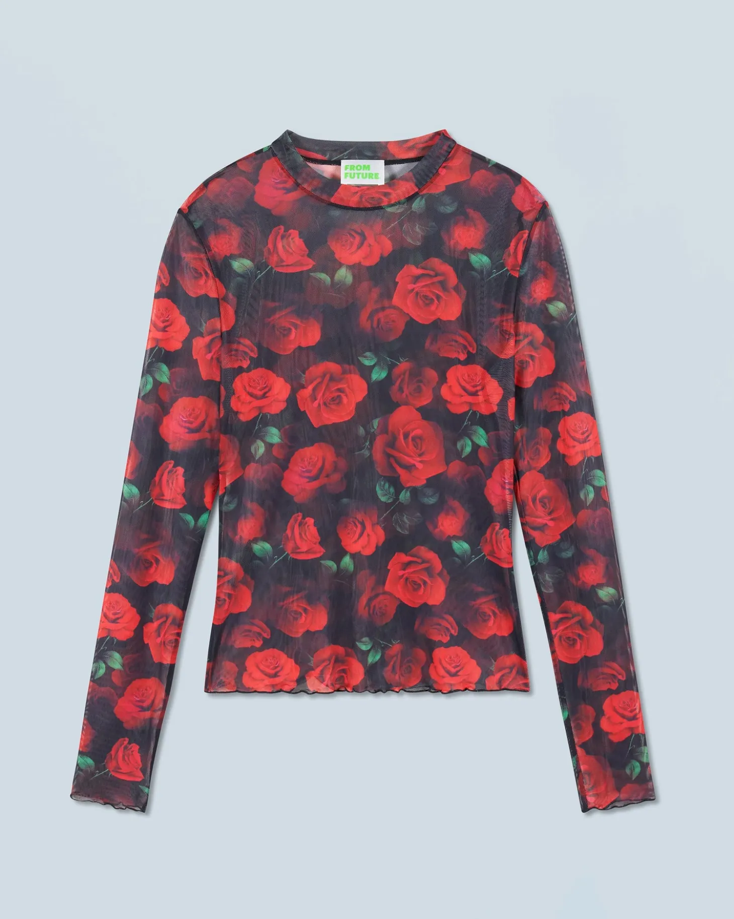 Top Manches Longues Mesh