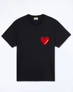 T-shirt Col Rond Coeur