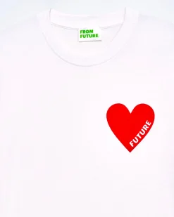 T-shirt Col Rond Coeur