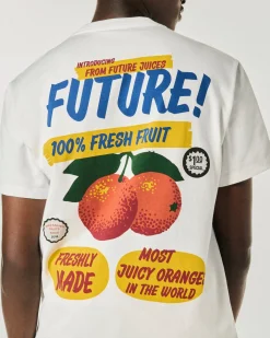 T-shirt Col Rond Manches Courtes