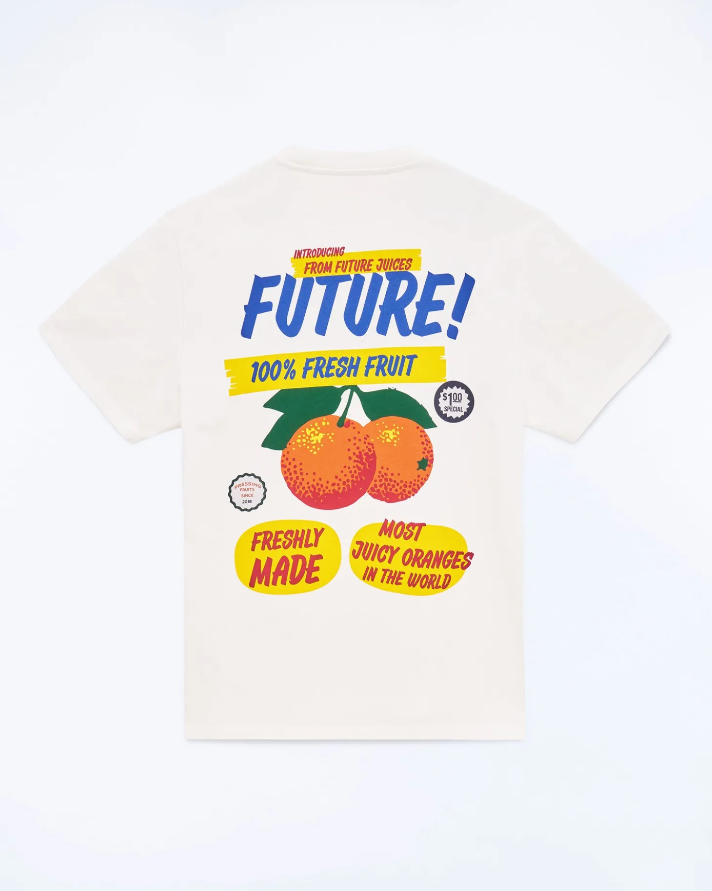 T-shirt Col Rond Manches Courtes