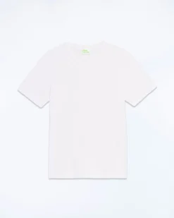 T-shirt Col V Manches Courtes