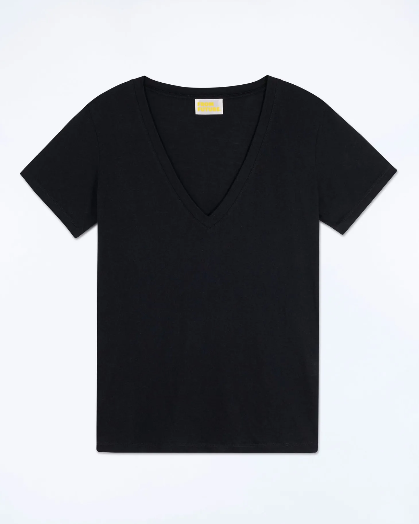 T-shirt Col V Supima