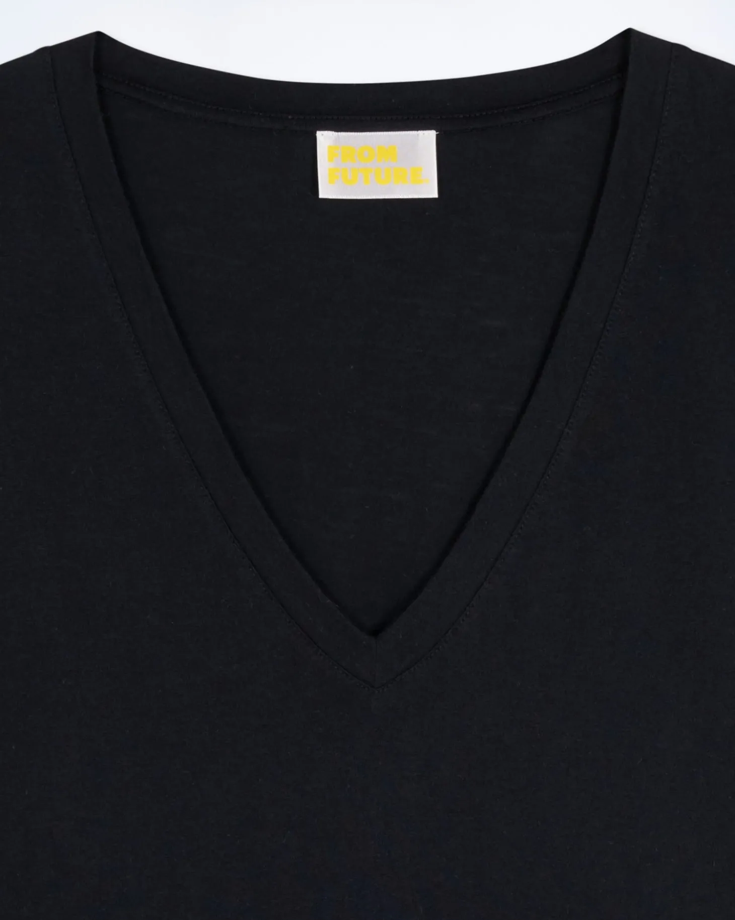 T-shirt Col V Supima