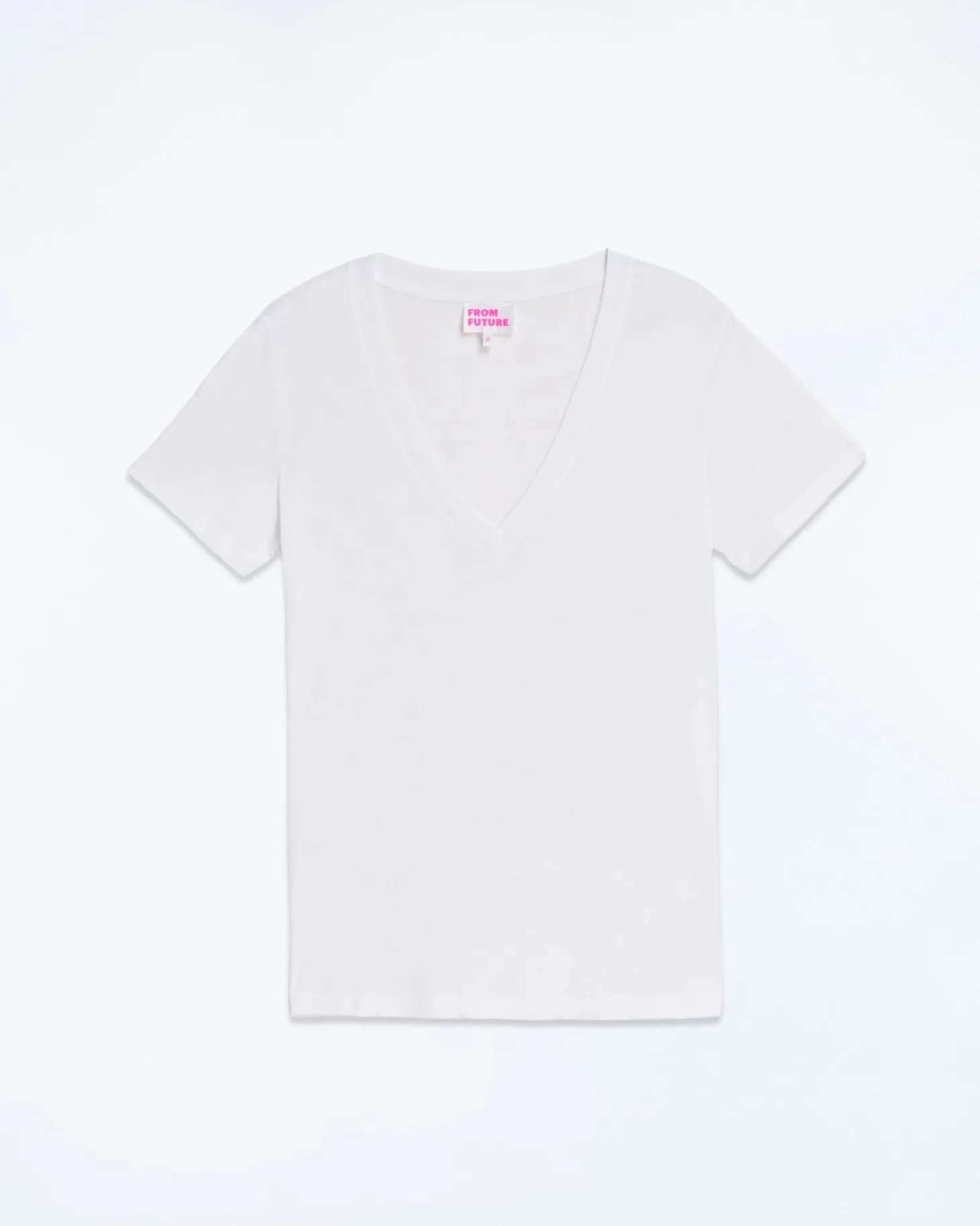 T-shirt Col V Supima
