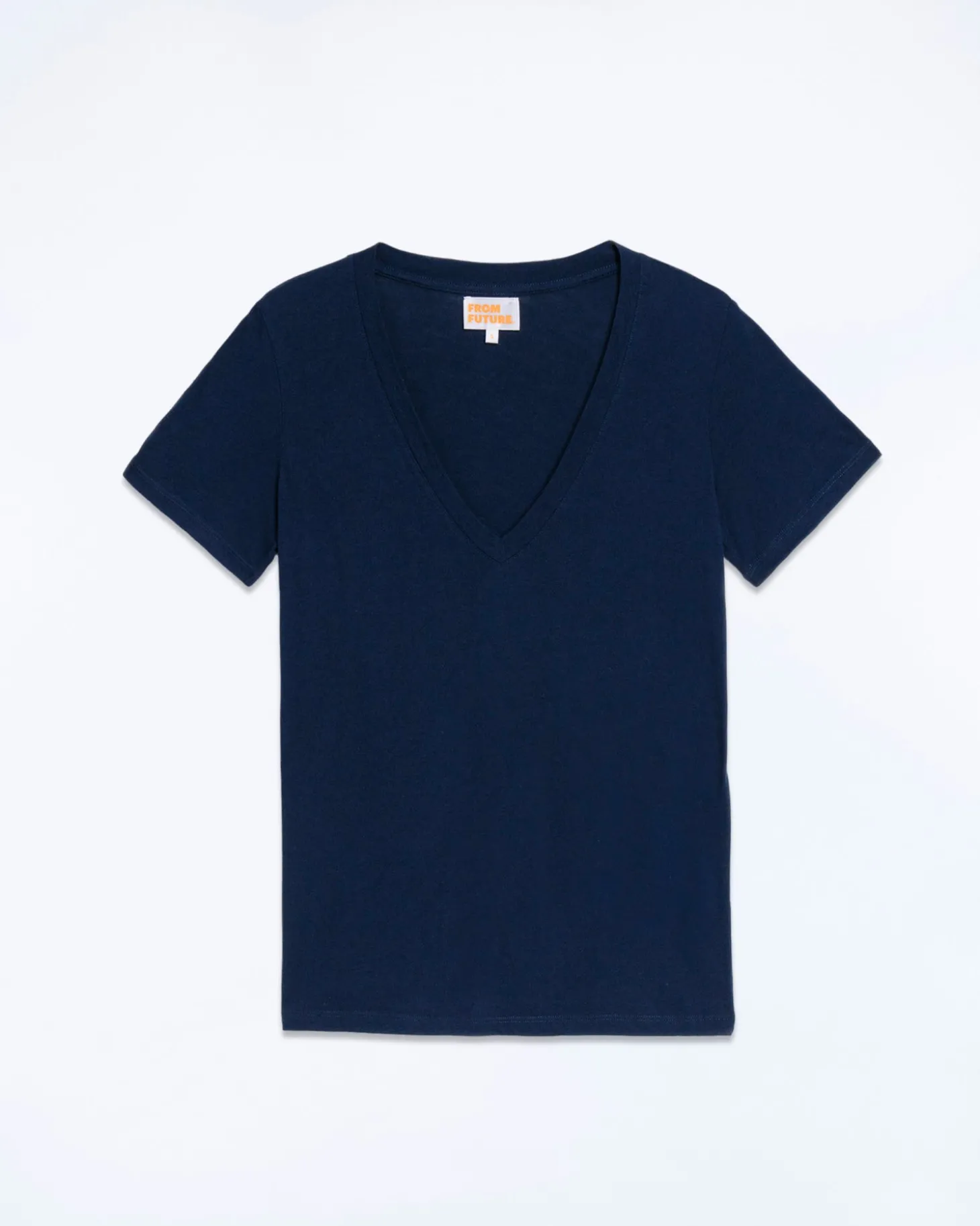 T-shirt Col V Supima